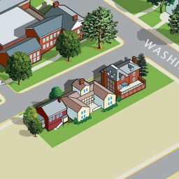 Washington And Lee Campus Map Washington And Lee University Anymap Interactive Campus Map
