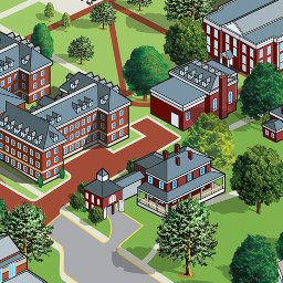 Washington And Lee University Interactive Campus Map
