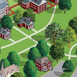 Washington And Lee University Interactive Campus Map